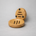 Bamboo Soap Dish | Minimal - Breathable - Eco-Friendly